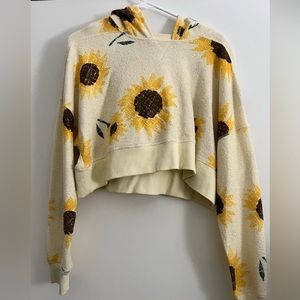 Urban outfitter cropped sweatshirt